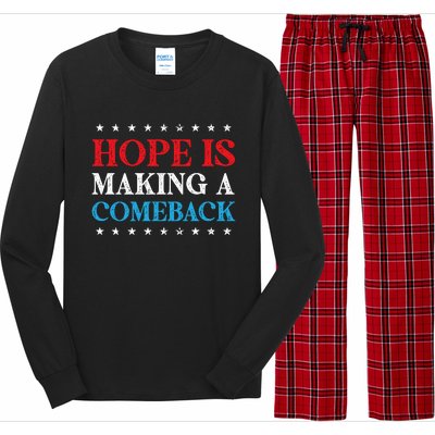 Hope Is Making A Comeback Long Sleeve Pajama Set