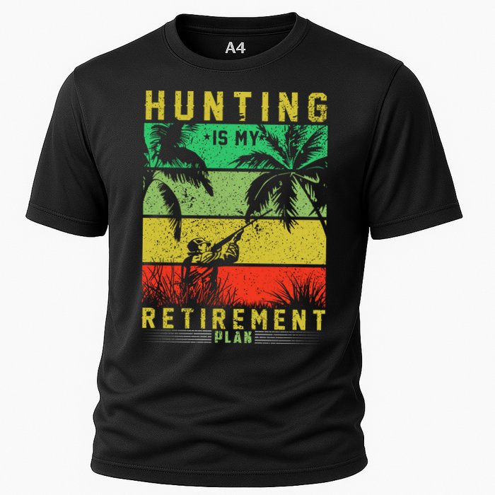 Hunting Is My Retirement Plan Cooling Performance Crew T-Shirt