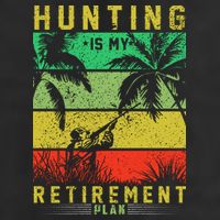 Hunting Is My Retirement Plan 15oz Campfire Ceramic Mug