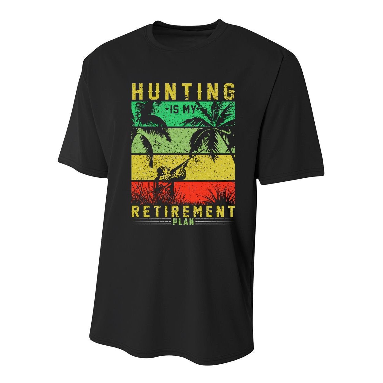 Hunting Is My Retirement Plan Youth Performance Sprint T-Shirt