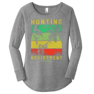 Hunting Is My Retirement Plan Women's Perfect Tri Tunic Long Sleeve Shirt