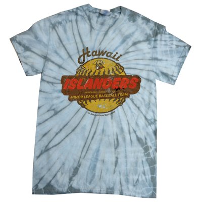 Hawaii Islanders Minor League Baseball Team Distressed Tie-Dye T-Shirt