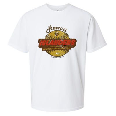 Hawaii Islanders Minor League Baseball Team Distressed Sueded Cloud Jersey T-Shirt