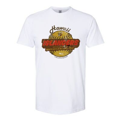 Hawaii Islanders Minor League Baseball Team Distressed Softstyle CVC T-Shirt