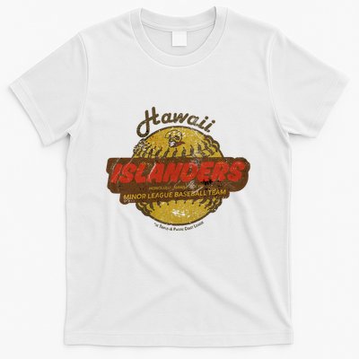 Hawaii Islanders Minor League Baseball Team Distressed T-Shirt