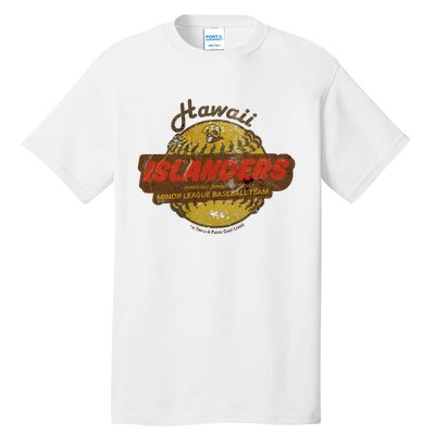 Hawaii Islanders Minor League Baseball Team Distressed Tall T-Shirt