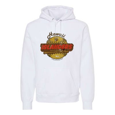 Hawaii Islanders Minor League Baseball Team Distressed Premium Hoodie