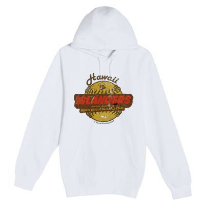 Hawaii Islanders Minor League Baseball Team Distressed Premium Pullover Hoodie