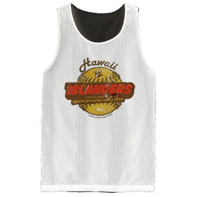 Hawaii Islanders Minor League Baseball Team Distressed Mesh Reversible Basketball Jersey Tank