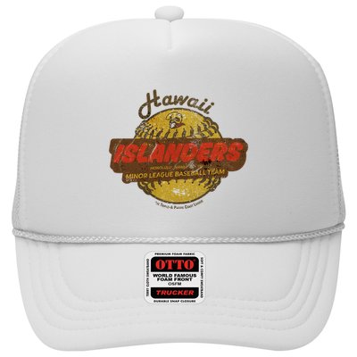 Hawaii Islanders Minor League Baseball Team Distressed Trucker Hat