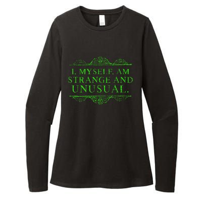 Halloween I Myself Am Strange And Unusual Womens CVC Long Sleeve Shirt