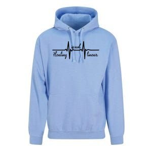 'Healing Is Not Linear' Ptsd Tal Health Meaningful Gift Unisex Surf Hoodie