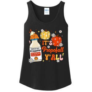 Halloween Icu Nurse Its Propofall YAll Crna Icu Fall Autumn Ladies Essential Tank