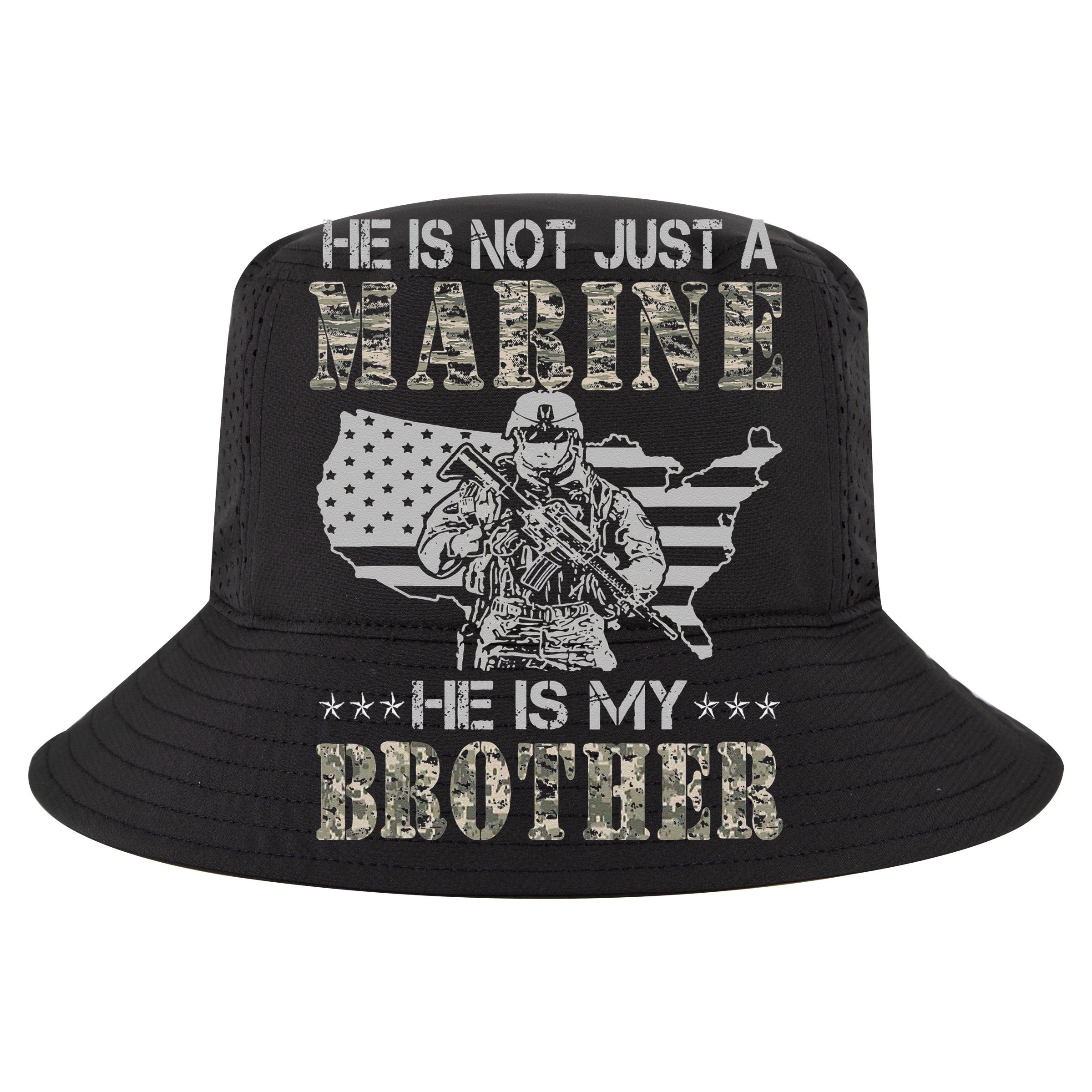 He Is Not Just Marine He Is My Brother Sisters Brothers Doggie Tank