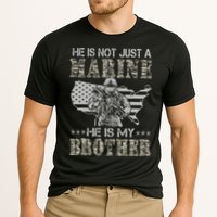 He Is Not Just Marine He Is My Brother Sisters Brothers Cooling Performance Crew T-Shirt