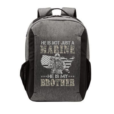 He Is Not Just Marine He Is My Brother Sisters Brothers Vector Backpack