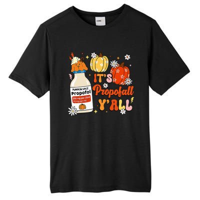 Halloween Icu Nurse Its Propofall YAll Crna Icu Fall Autumn Tall Fusion ChromaSoft Performance T-Shirt