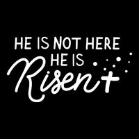 He Is Not Here He Is Risen Easter Jesus Performance Shirt