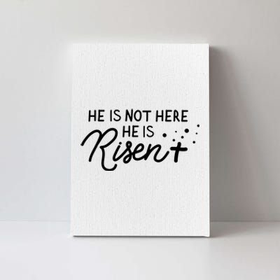 He Is Not Here He Is Risen Easter Jesus Canvas