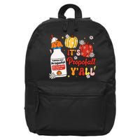 Halloween Icu Nurse Its Propofall Yall Crna Icu Fall Autumn 16 in Basic Backpack