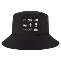 He Is Not Here He Has Risen Christian Jesus Easter Day Family Matching Cool Comfort Performance Bucket Hat