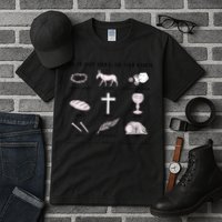 He Is Not Here He Has Risen Christian Jesus Easter Day Family Matching Tall T-Shirt
