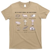 He Is Not Here He Has Risen Christian Jesus Easter Day Family Matching T-Shirt