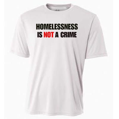 Homelessness Is Not A Crime Cooling Performance Crew T-Shirt