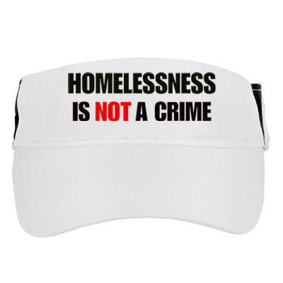 Homelessness Is Not A Crime Adult Drive Performance Visor