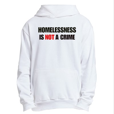 Homelessness Is Not A Crime Urban Pullover Hoodie