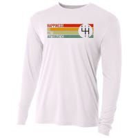 Happiness Is Not Automatic 4 Speed Manual Transmission Cooling Performance Long Sleeve Crew