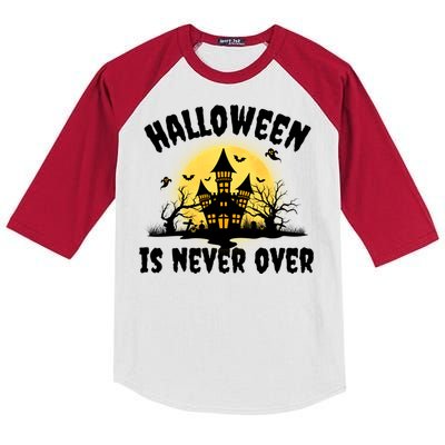 Halloween Is Never Over Kids Colorblock Raglan Jersey