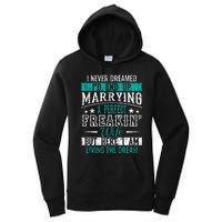 Husband I Never Dreamed I'd End Up Marrying A Perfect Wife Women's Pullover Hoodie