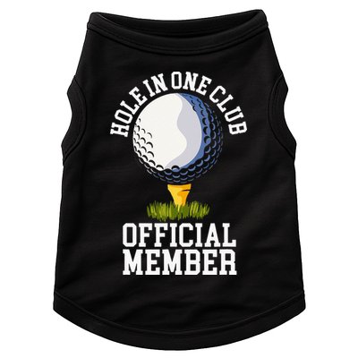 Hole In One Club Golf Club Golfer Hole In One Doggie Tank