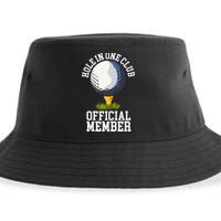 Hole In One Club Golf Club Golfer Hole In One Sustainable Bucket Hat
