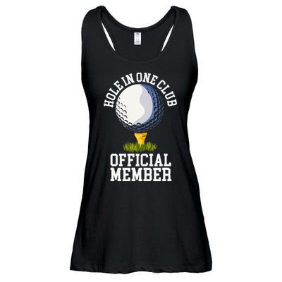 Hole In One Club Golf Club Golfer Hole In One Ladies Essential Flowy Tank