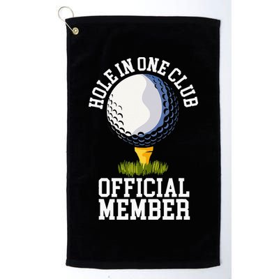 Hole In One Club Golf Club Golfer Hole In One Golf Towel