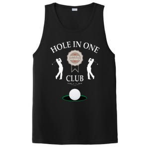 Hole In One Club Funny Golf Humor PosiCharge Competitor Tank