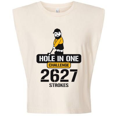 Hole In One Challenge 2627 Strokes Garment-Dyed Women's Muscle Tee