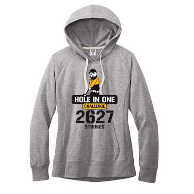 Hole In One Challenge 2627 Strokes Women's Fleece Hoodie