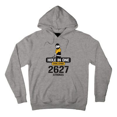 Hole In One Challenge 2627 Strokes Tall Hoodie