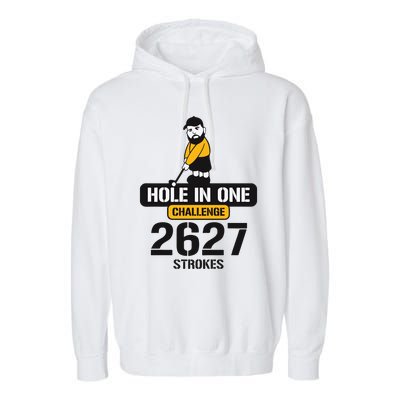 Hole In One Challenge 2627 Strokes Garment-Dyed Fleece Hoodie