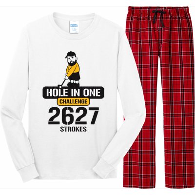 Hole In One Challenge 2627 Strokes Long Sleeve Pajama Set