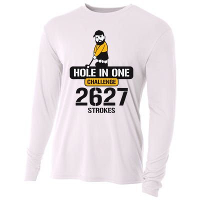 Hole In One Challenge 2627 Strokes Cooling Performance Long Sleeve Crew