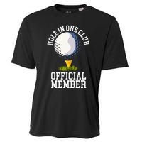 Hole In One Club Golf Club Golfer Hole In One Cooling Performance Crew T-Shirt