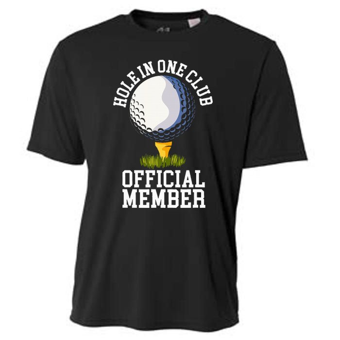 Hole In One Club Golf Club Golfer Hole In One Cooling Performance Crew T-Shirt