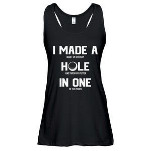 Hole In One Golf Gag Ladies Essential Flowy Tank