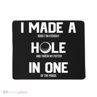 Hole In One Golf Gag Mousepad