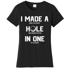 Hole In One Golf Gag Women's T-Shirt