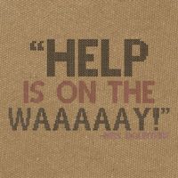 Help Is On The Waaaaay! Mrs. Doubtfire Cotton Canvas Backpack